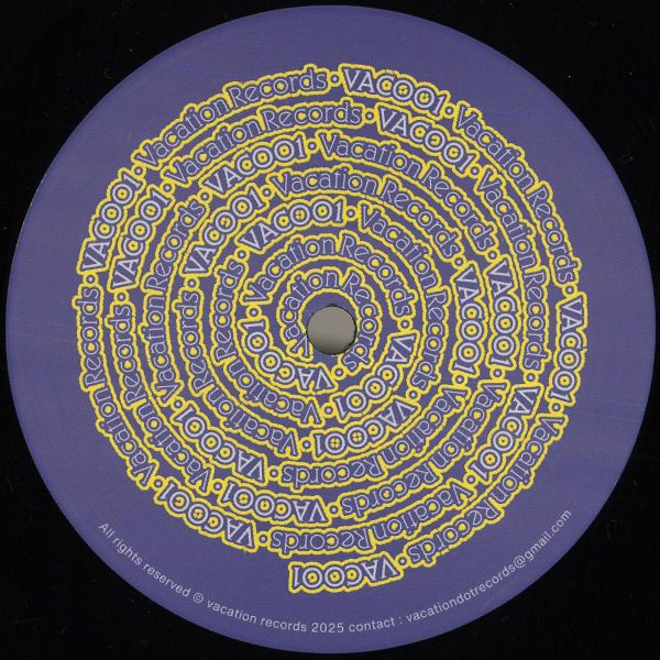 Angga, Jesse You — VAC001 vinyl cover
