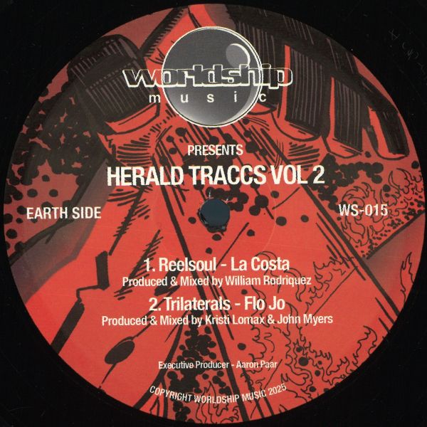 Various — Herald Traccs Vol. 2 vinyl cover