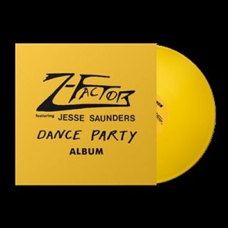 Z-Factor, Jesse Saunders — DANCE PARTY ALBUM vinyl cover