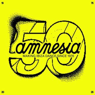 Various — AMNESIA 50 YEARS (10x12") vinyl cover