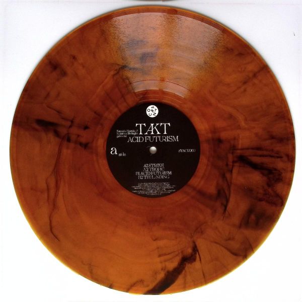 Satoshi Tomiie, Kamran Sadeghi, Takt — Acid Futurism vinyl cover