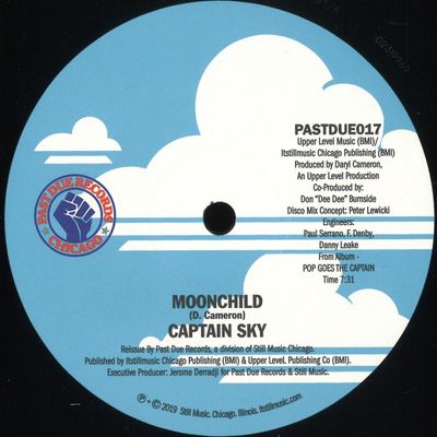 Captain Sky — Moonchild vinyl cover