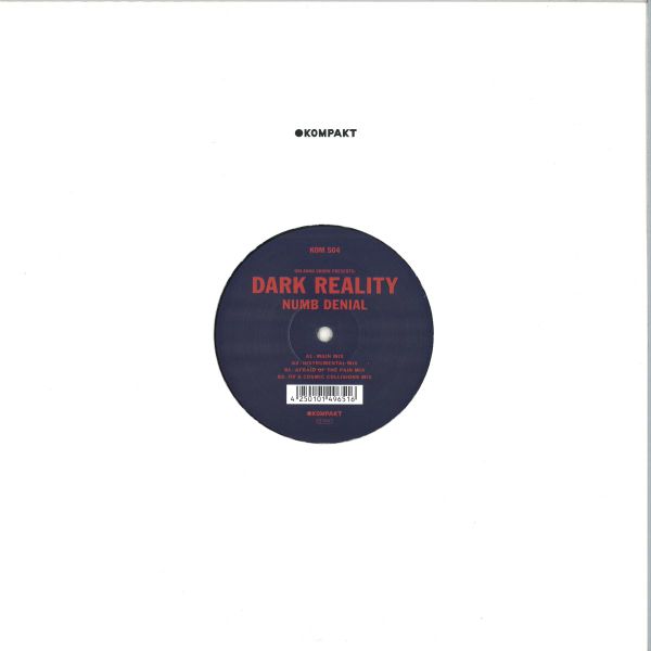 Orlando Voorn Presents, Dark Reality — Numb Denial LP vinyl cover