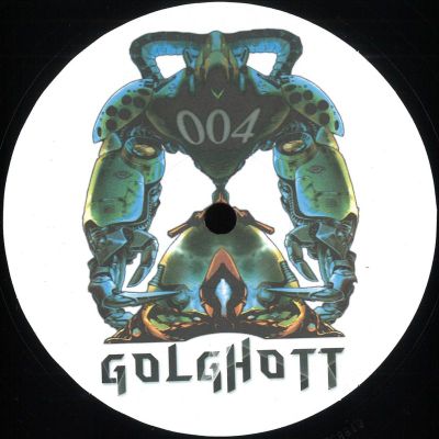Dj Trypod, Al Core, Sarin Assault — Golghott 04 vinyl cover