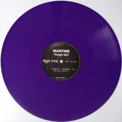 Martine — TOUGH GIRL EP vinyl cover