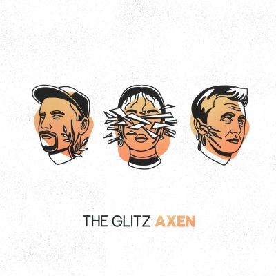 The Glitz — AXEN LP 2x12" vinyl cover