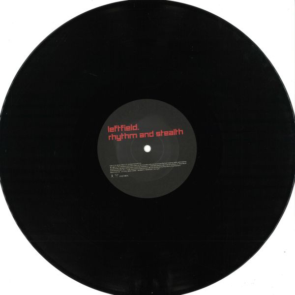 Leftfield — Rhythm And Stealth LP 2x12" vinyl cover