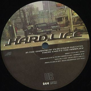 Underground Resistance — Hardlife vinyl cover
