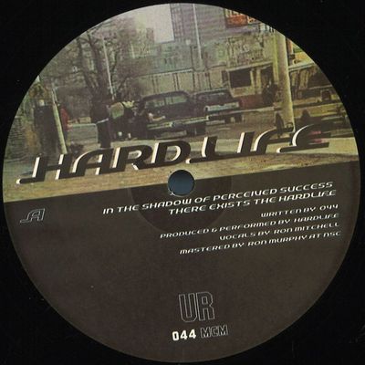 Underground Resistance — Hardlife vinyl cover