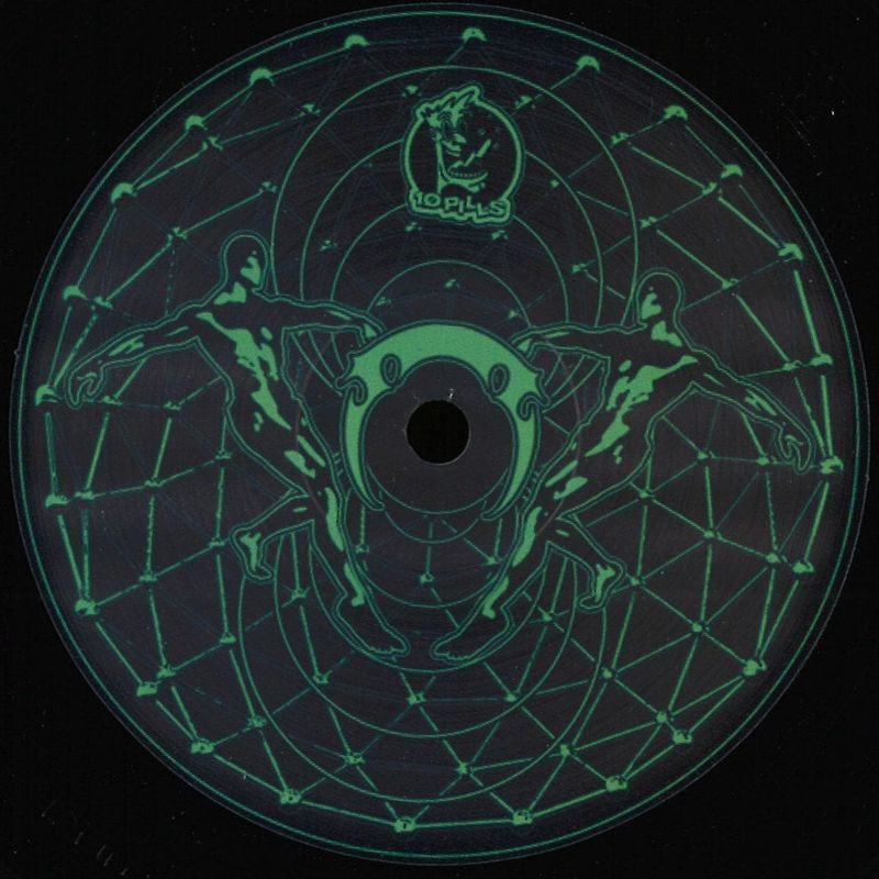 DJ Physical — Mortal Dance EP vinyl cover