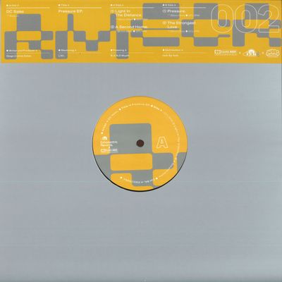 DC Salas — Pressure EP vinyl cover