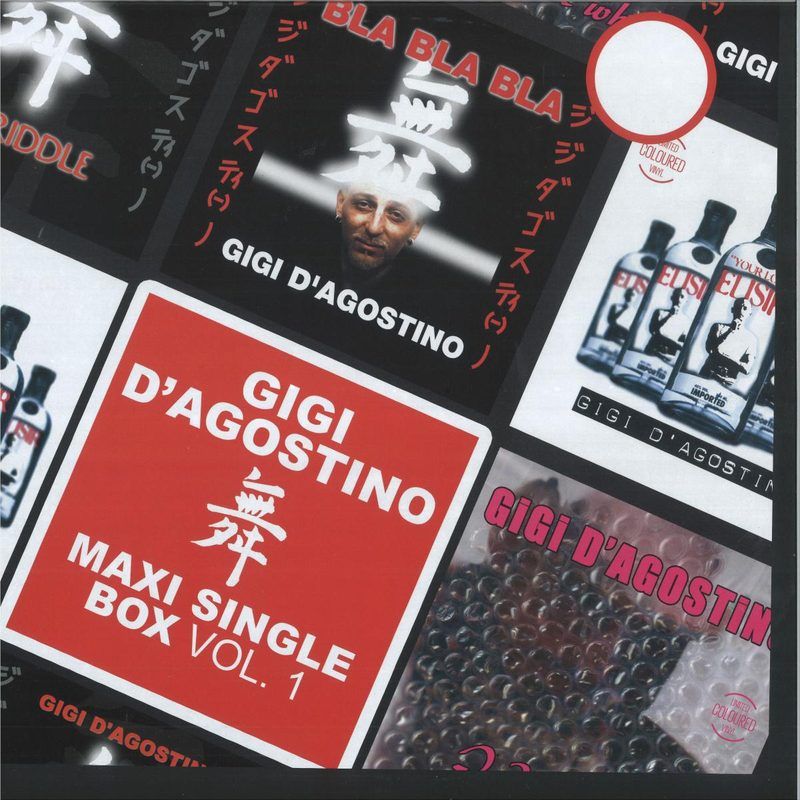 Gigi D'AGOSTINO — Gigi D'Agostino Maxi Single Box Vol. 1 vinyl cover
