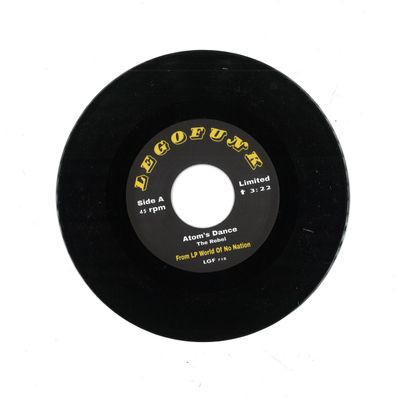 The Rebel — Atom's Dance vinyl cover