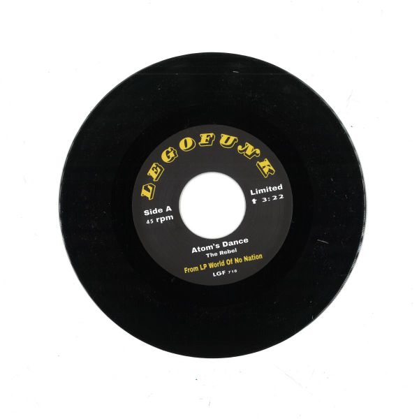 The Rebel — Atom's Dance vinyl cover