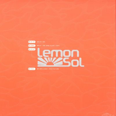 Lemon Sol — Unreleased Architcture vinyl cover