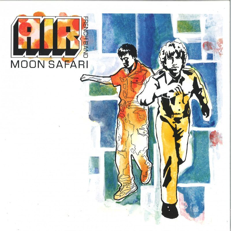 Air — Moon Safari LP vinyl cover