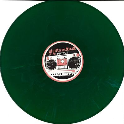 Manatane, Dj Trajic — Ghettomania Featuring vinyl cover