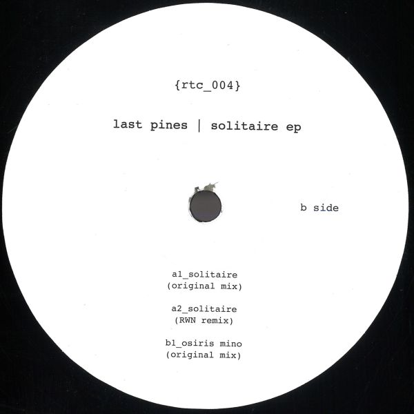 Last Pines — Solitaire EP vinyl cover