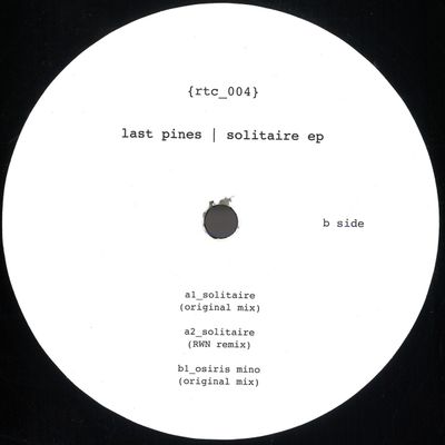 Last Pines — Solitaire EP vinyl cover