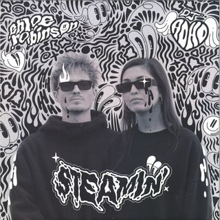 Chloé Robinson, DJ Adhd — Steamin EP vinyl cover