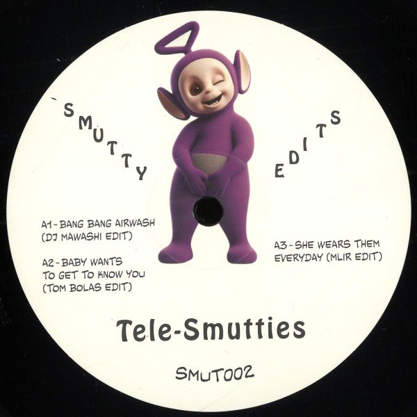 Various — TELE-SMUTTIES EP vinyl cover