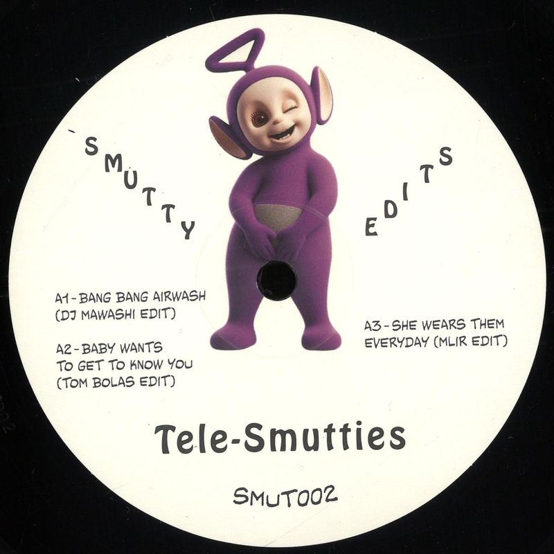 Various — TELE-SMUTTIES EP vinyl cover