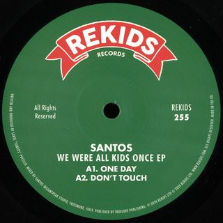 Santos — We Were All Kids Once EP vinyl cover