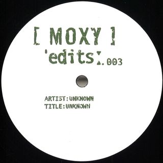 Unknown — Moxy Edits 003 vinyl cover