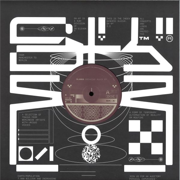 Blanka — Breaking Rules vinyl cover