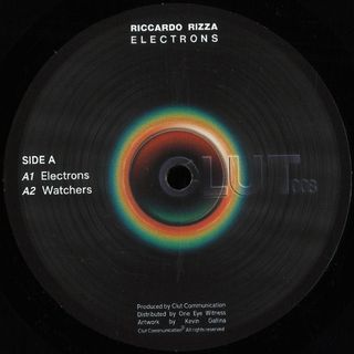 Riccardo Rizza — Electrons vinyl cover