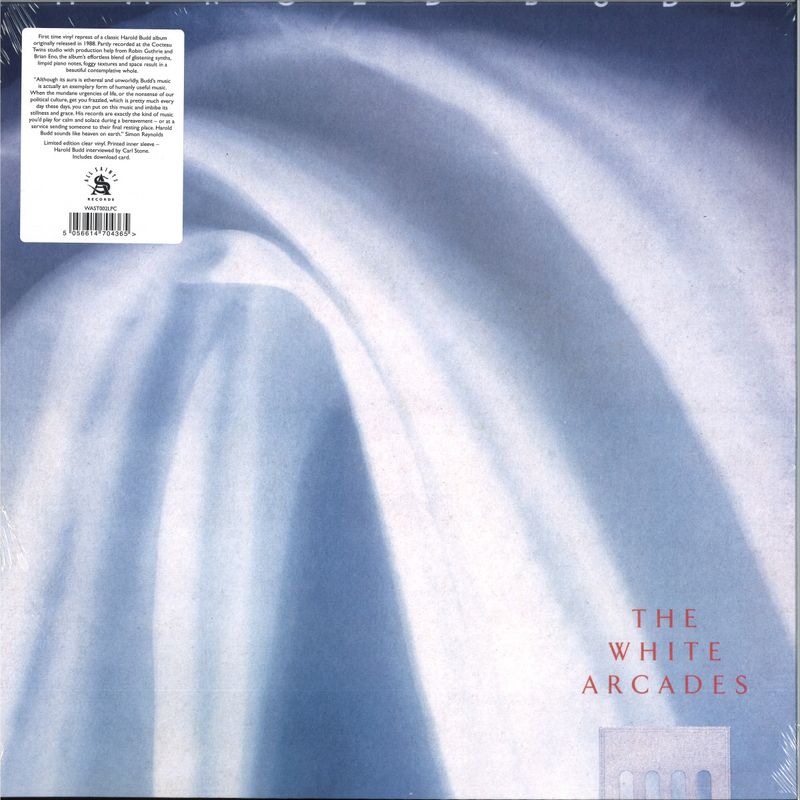 Harold Budd — The White Arcades LP vinyl cover