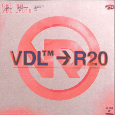 Various — 20 Years Of Vandal Records LP 3x12" vinyl cover