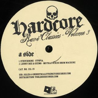Various — Hardcore Rave Classics Vol 3 vinyl cover