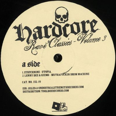 Various — Hardcore Rave Classics Vol 3 vinyl cover