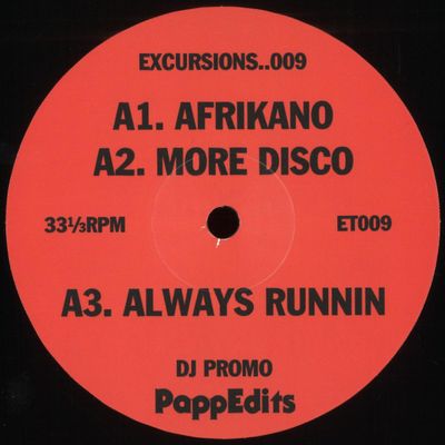 PappEdits — Excursions 009 vinyl cover