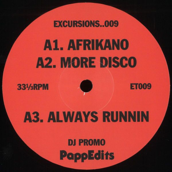 PappEdits — Excursions 009 vinyl cover