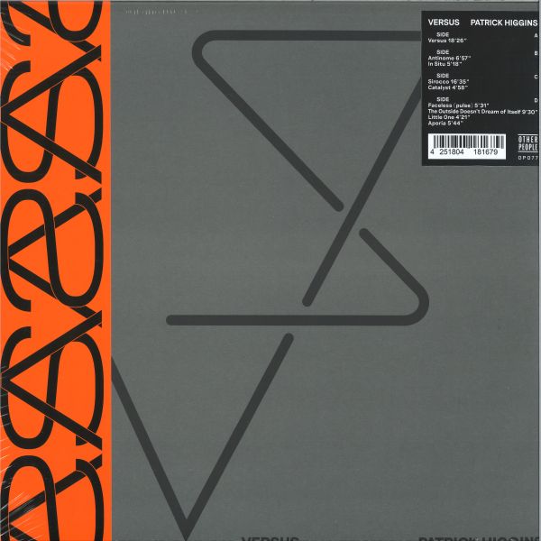 Patrick Higgins — Versus (LP) vinyl cover