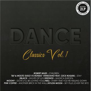 Various — DANCE CLASSICS VOL.1 LP 2x12" vinyl cover
