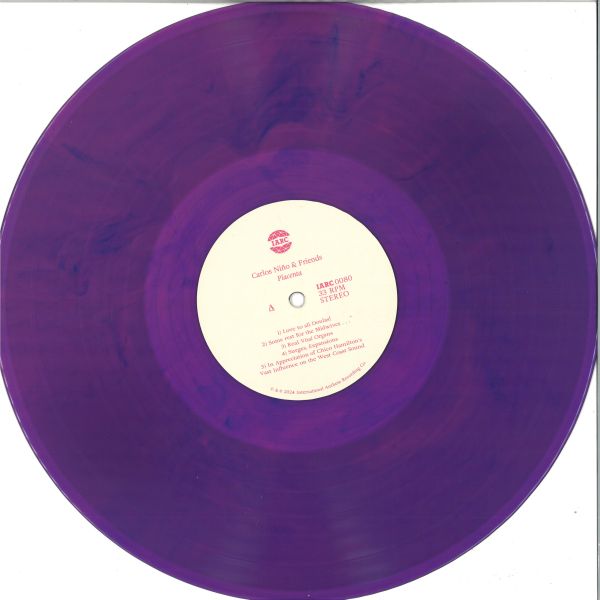 Carlos Nino, Friends — PLACENTA - LIMITED EDITION PLACENTAL LP 2x12" vinyl cover
