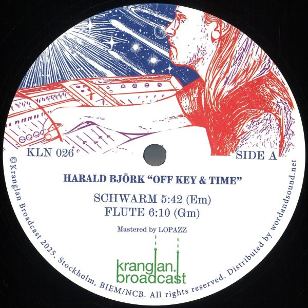 Harald Björk — Off Key & Time vinyl cover