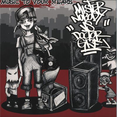 Dr Gré, Mr Nobody, Ed Veg, Mik Izif — Music To Your Rears vinyl cover
