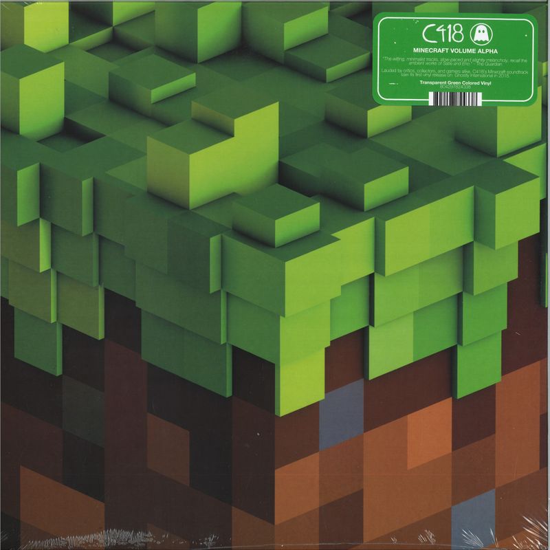 C418 — MINECRAFT VOLUME ALPHA LP vinyl cover