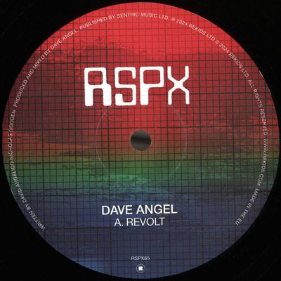 Dave Angel — Revolt vinyl cover