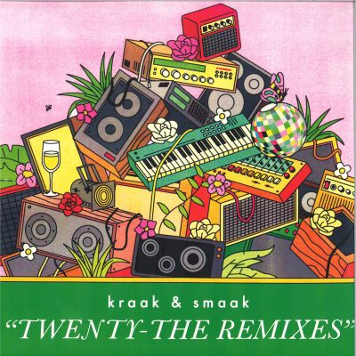 Kraak&Smaak — Twenty - The Remixes LP 2x12" vinyl cover