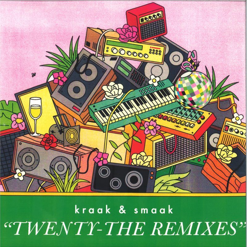 Kraak&Smaak — Twenty - The Remixes LP 2x12" vinyl cover