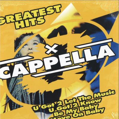 Cappella — Greatest Hits LP vinyl cover