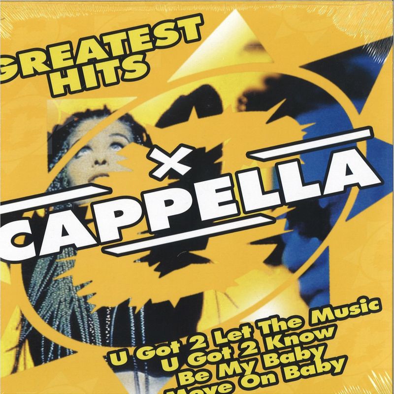 Cappella — Greatest Hits LP vinyl cover