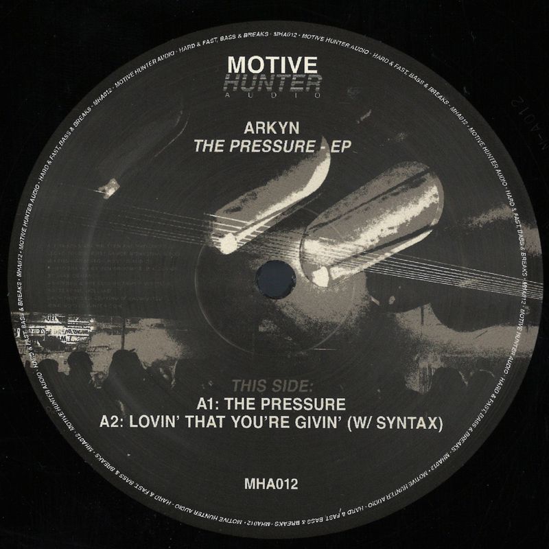 Arkyn — The Pressure EP vinyl cover