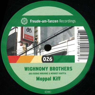 Wighnomy Brothers — Moppal Kiff Ep vinyl cover
