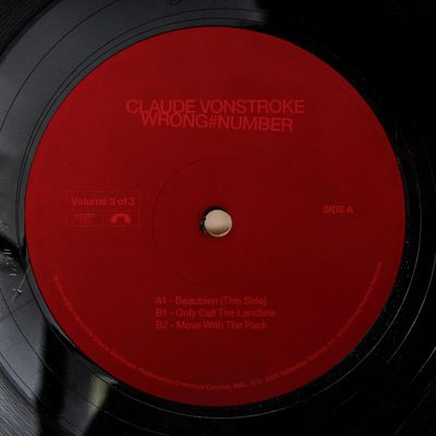 Claude VonStroke — Wrong Number Vol. 3 of 3 vinyl cover